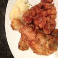 cazumix's cooksnap of when they made ひよこ豆とチキンのトマト煮込み.