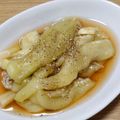 ﾋﾟﾛﾐ♡'s cooksnap of when they made レンジで簡単☆焼きなすの山椒たれ☆.