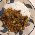さおりらっくま's cooksnap of when they made ナスたっぷり♫野菜と挽肉のドライカレー.