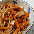 mmameco's cooksnap of when they made ＊お弁当に♪にんじんとえのきのきんぴら＊.