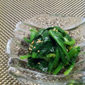 sayatamba's cooksnap of when they made 簡単☆ほうれん草のナムル.