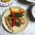 まゆぅた's cooksnap of when they made 茄子とパプリカの南蛮酢付け.