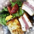 ねぎバンバン's cooksnap of when they made チーズ入り島豆腐とポークの沖縄カツ.