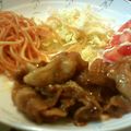 メージャ's cooksnap of when they made ご飯がすすむ！豚のにんにく焼き.