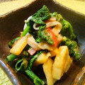 Ｔ，ＳＡＥＫＯ's cooksnap of when they made 菜の花とカニカマのからし酢味噌和え♪.