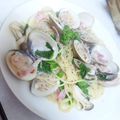 きゃらめるきゃんでぃ's cooksnap of when they made はまぐりと菜の花の春先取り☆パスタ.