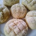 COOKYTOY's cooksnap of when they made さくふわHMでおからメロンパン.