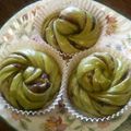 hanaqoo's cooksnap of when they made 抹茶あんパン♪.