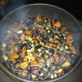 白タロ's cooksnap of when they made さついまいも、大豆、ひじきの煮もの.