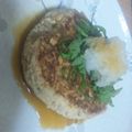 ぺしぇ。's cooksnap of when they made 和風シャキシャキ♪れんこんハンバーグ.