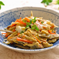 さとみわ's cooksnap of when they made 野菜もう１品！簡単ごぼうの卵とじ.