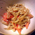 らみねす's cooksnap of when they made 簡単！エノキとにんじんのきんぴら.