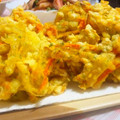 ☆momoco☆'s cooksnap of when they made 青のり香る♪桜えびと玉ねぎのかき揚げ.