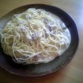むむむむっちゃそ's cooksnap of when they made 簡単カルボナーラ.