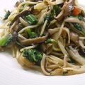 ママフィオ's cooksnap of when they made キノコと小松菜と塩昆布のパスタ☆.