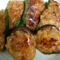 絆ムーン's cooksnap of when they made ピーマンとしいたけの肉詰め.