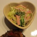 おつね's cooksnap of when they made 朝食に✿キャベツとハムのさっぱりサラダ.