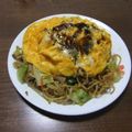 よちりん's cooksnap of when they made ふわたまのっけ焼きそば.