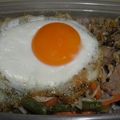 Chieちゃん's cooksnap of when they made 高菜とモヤシの炒めたの＊丼にしました.