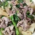 kimimaruo's cooksnap of when they made 豚肉とじゃが芋で大人のマスタード炒め.