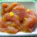 まじゅじゅ's cooksnap of when they made 超柔らか！パイナップル（芯）で漬け込み.