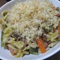 アオトラマン's cooksnap of when they made 我が家の焼きうどんソース味♪♪.