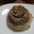 虎太郎ママ's cooksnap of when they made かぶのひき肉詰め.