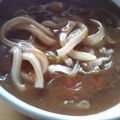 シーズー可愛い's cooksnap of when they made レトルトでＯＫ！カレー南蛮そば.