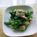 月見なっとう's cooksnap of when they made 菜の花とツナサラダ.