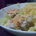 lcaecle's cooksnap of when they made ささみポテトの明太チーズ焼き.