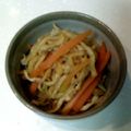 白熊なっち's cooksnap of when they made シンプルな切干大根.