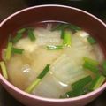 ＲＫまま's cooksnap of when they made 白菜＆豆腐の味噌汁.