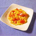 まりみぃ's cooksnap of when they made トマトと卵の炒め物.