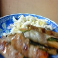 黒猫まあり's cooksnap of when they made わけぎとゴボウの豚肉巻き.