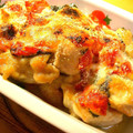 ママdeko's cooksnap of when they made 鶏肉と福神漬けのまろやかチーズ焼き♪.