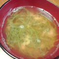 QPはにー's cooksnap of when they made ◇今が旬　生めかぶ◇の味噌汁.