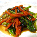 まな竜's cooksnap of when they made ほうれん草と人参のヘルシー炒め.