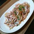 ★miya★'s cooksnap of when they made ◆いかのにんにくしょうが炒め◆.