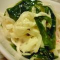 たもたん's cooksnap of when they made オイマヨde大根わかめサラダ♪.