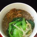いなかにゃんこ's cooksnap of when they made 材料これだけでも♪坦々麺風♪つけ素麺.
