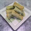 OoめぐみoO's cooksnap of when they made おもち春巻き.