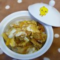 ちゎゎん姫ʕ•ᴥ•ʔ's cooksnap of when they made ５分で出来る♡ちくたま丼.