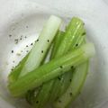 ようのちゅけ's cooksnap of when they made セロリだけ♪セロリの塩漬け♪カリッポリ♪.