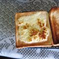 sweethazu's cooksnap of when they made チーズトースト.