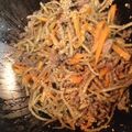 ■Ellie■'s cooksnap of when they made 2品できちゃう☆牛肉入りのきんぴらごぼう.