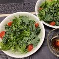 明日の風☆'s cooksnap of when they made 簡単美味しい！わさび菜のサラダ.