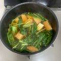 じいじい毎日挑戦's cooksnap of when they made 厚揚げと小松菜のさっと煮.