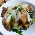 さらだaaa's cooksnap of when they made ほうれん草と野菜天のレンジ蒸し　.