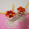 あんちゃま's cooksnap of when they made いちごポッキーｄｅ春色カップケーキ☆.