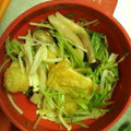 赤い電話's cooksnap of when they made 一人御膳□油揚げときのこの醤油煮.